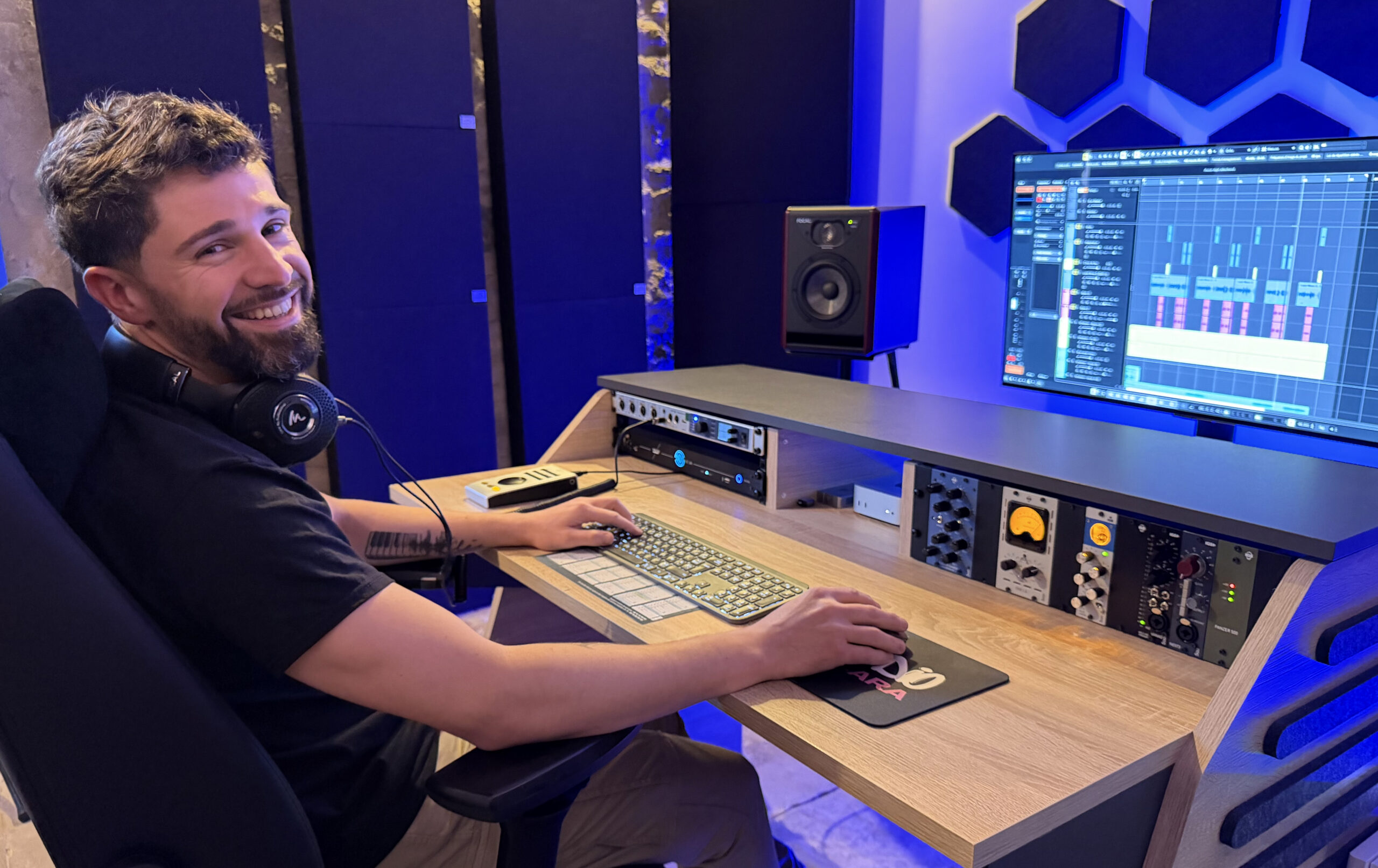 Sébastien session de mix